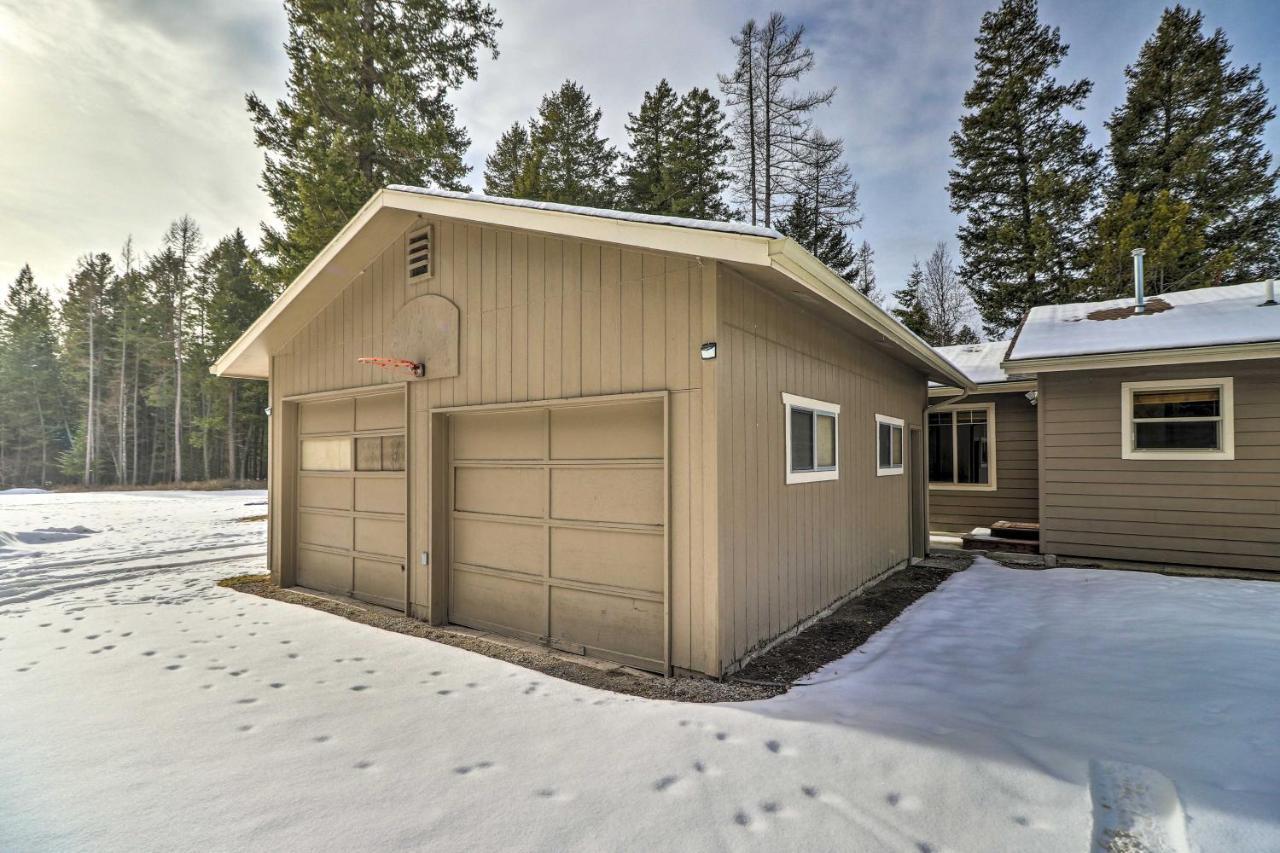 Columbia Falls Private Retreat Pool Table And Deck! المظهر الخارجي الصورة