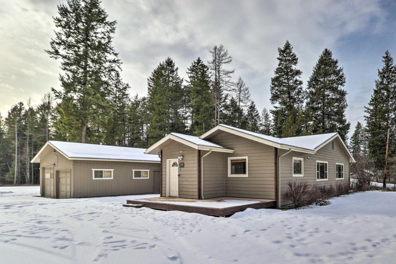 Columbia Falls Private Retreat Pool Table And Deck! المظهر الخارجي الصورة